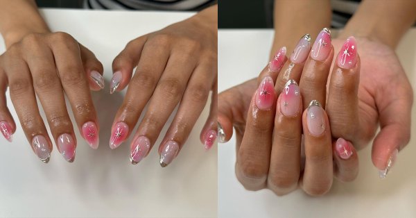  30 عکس طرح ناخن کرومی