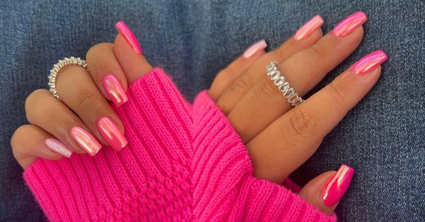  30 عکس طرح ناخن کرومی