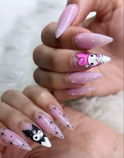  عکس طرح ناخن ملودی