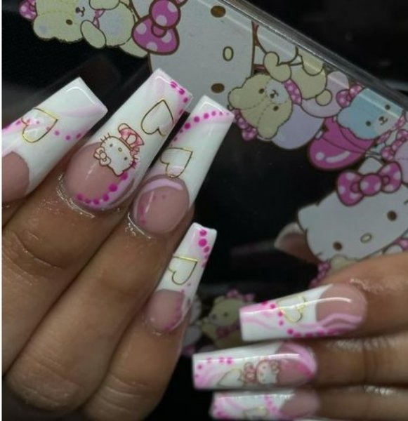  طرح ناخن کرومی کیتی