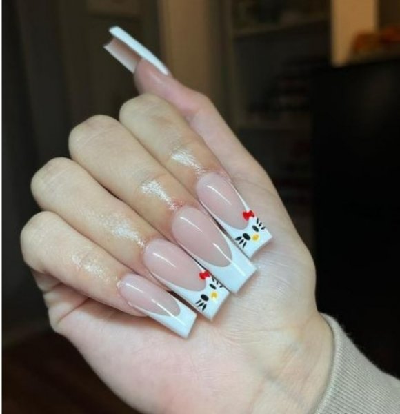  طرح ناخن کرومی کیتی