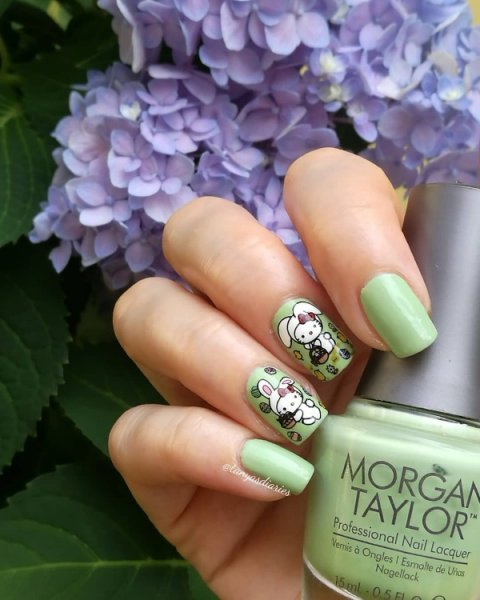  طرح ناخن کرومی کیتی