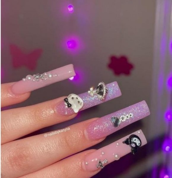  طرح ناخن کرومی کیتی