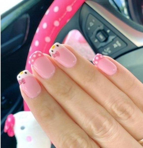  طرح ناخن کرومی کیتی