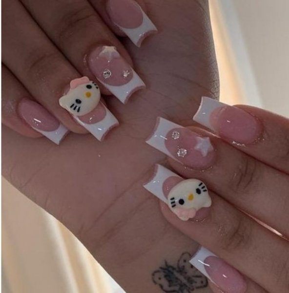  طرح ناخن کرومی کیتی