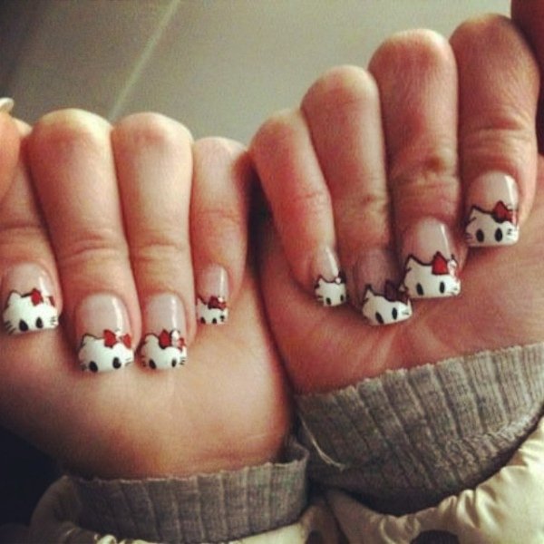  طرح ناخن کرومی کیتی