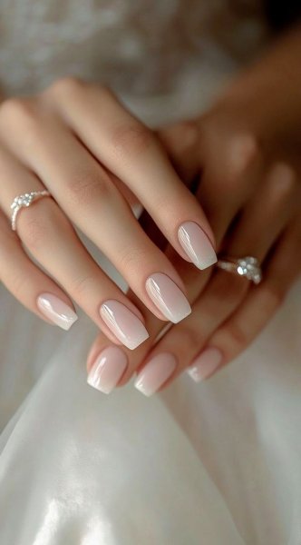  85 عکس مدل ناخن کروم صدفی با پاپیون