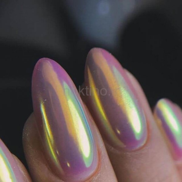  75 مدل ناخن کروم کلیر