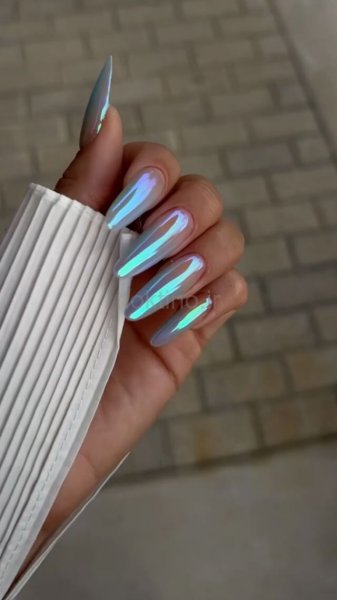  75 مدل ناخن کروم کلیر