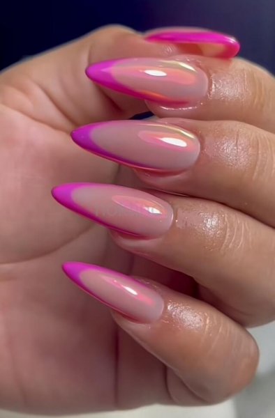  75 مدل ناخن کروم کلیر