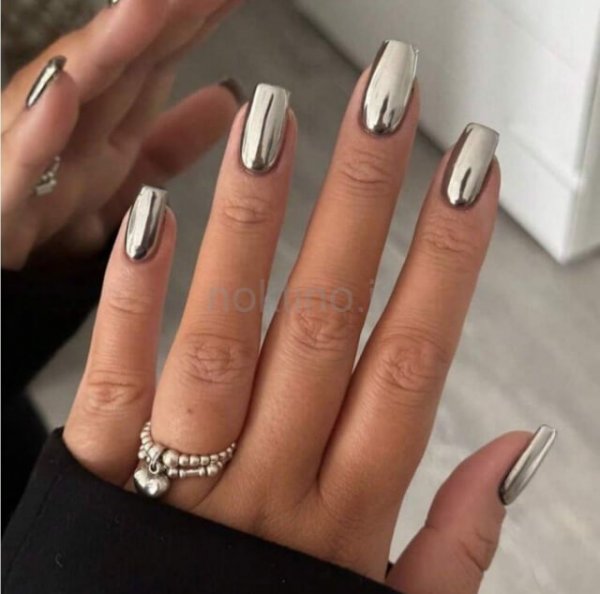  75 مدل ناخن کروم کلیر