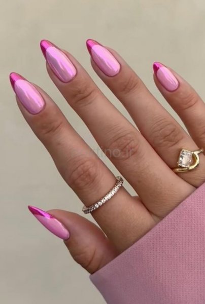  75 مدل ناخن کروم کلیر