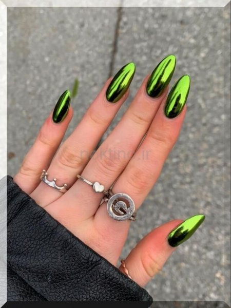  75 مدل ناخن کروم کلیر