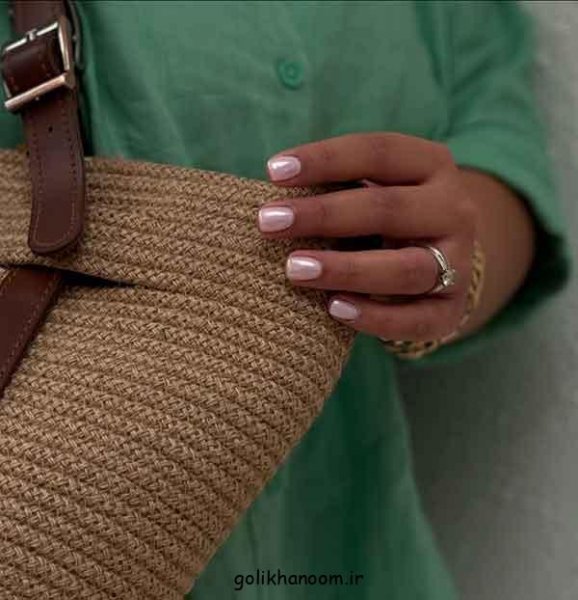  100 مدل ناخن کروم جواهری