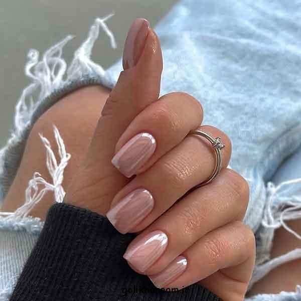  100 مدل ناخن کروم جواهری