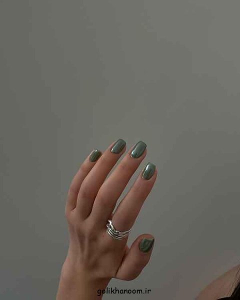  100 مدل ناخن کروم جواهری