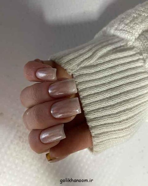  100 مدل ناخن کروم جواهری