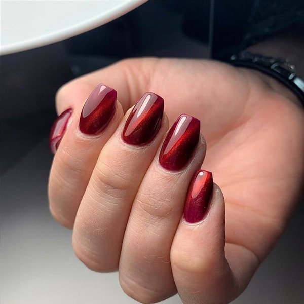 مدل ناخن کروم صورتی