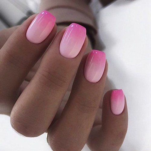  64 عکس طرح ناخن آمبره