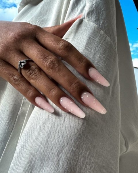  50 عکس ناخن امبره پاییزی