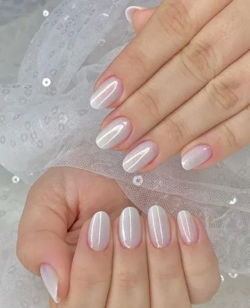  88 عکس مدل ناخن امبره سفید