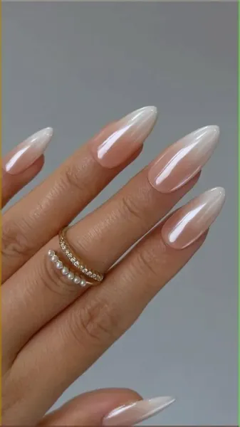  88 عکس مدل ناخن امبره سفید