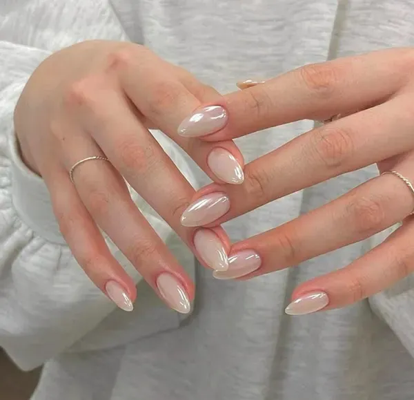  88 عکس مدل ناخن امبره سفید