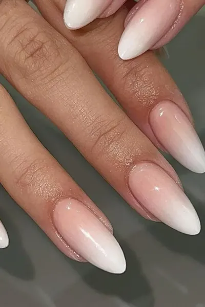  88 عکس مدل ناخن امبره سفید