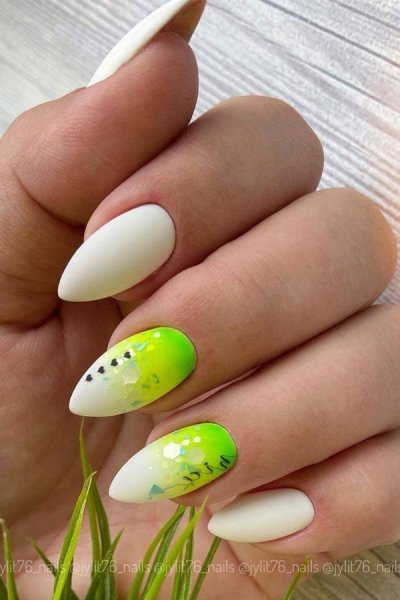  44 عکس ناخن امبره تابستانی