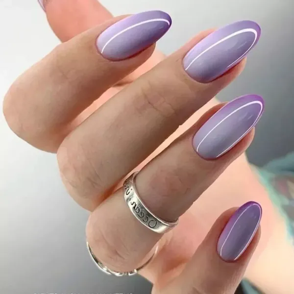  45 عکس ناخن امبره یاسی