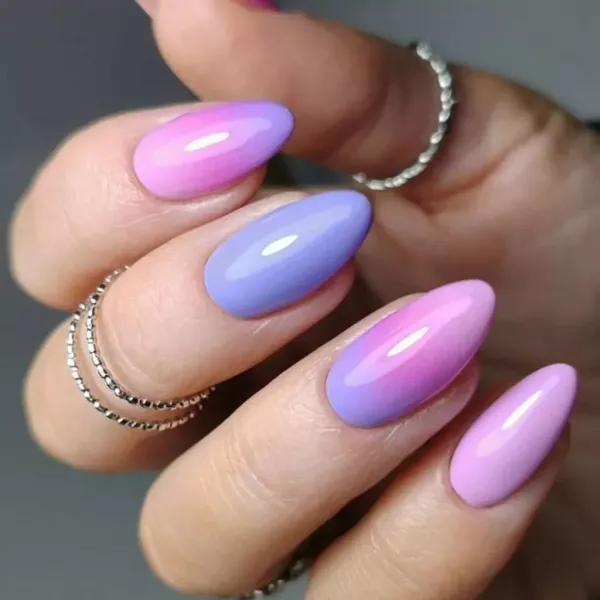  45 عکس ناخن امبره یاسی