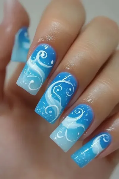  44 کس طرح ناخن ابی یخی