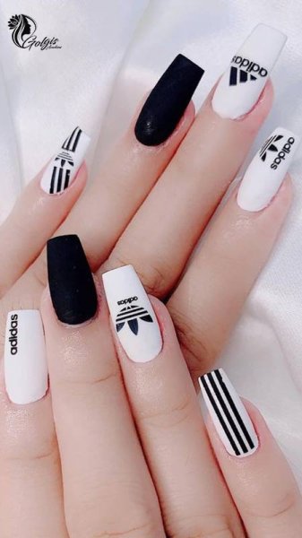  عکس طرح ناخن اسپرت