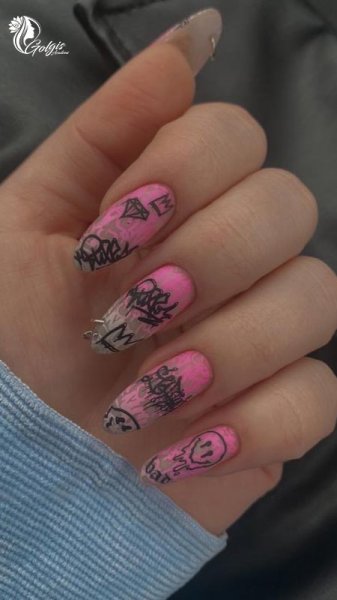  عکس طرح ناخن اسپرت