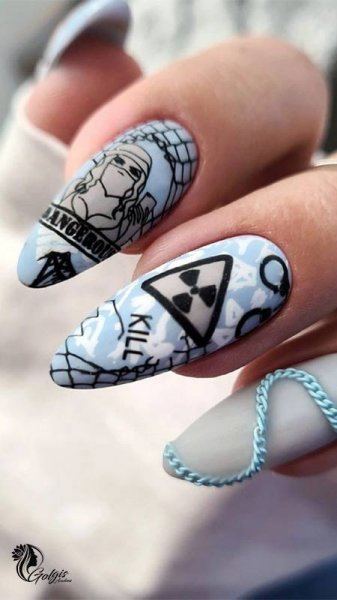  عکس طرح ناخن اسپرت