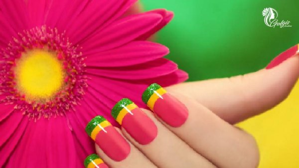  عکس طرح ناخن اسپرت