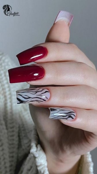  عکس طرح ناخن اسپرت