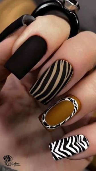  عکس طرح ناخن اسپرت