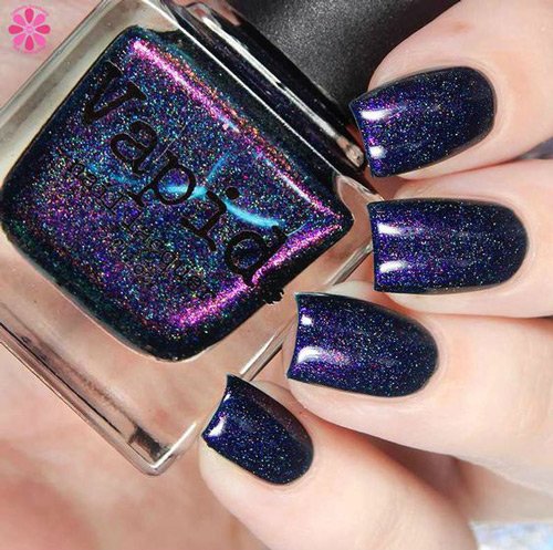  70 عکس طرح ناخن اکلیلی