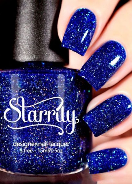  70 عکس طرح ناخن اکلیلی