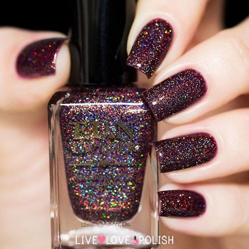  70 عکس طرح ناخن اکلیلی