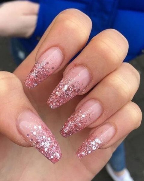  68 عکس طرح ناخن اکلیلی جدید