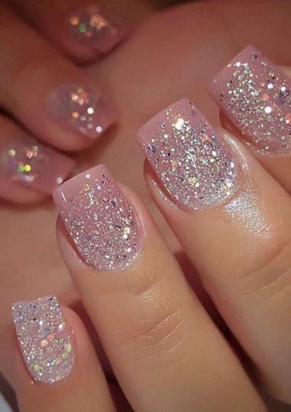  100 عکس طرح ناخن اکلیلی ساده