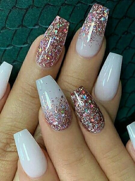  100 عکس طرح ناخن اکلیلی ساده