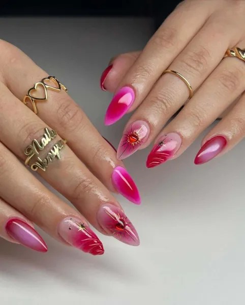  37 عکس طرح ناخن ایس