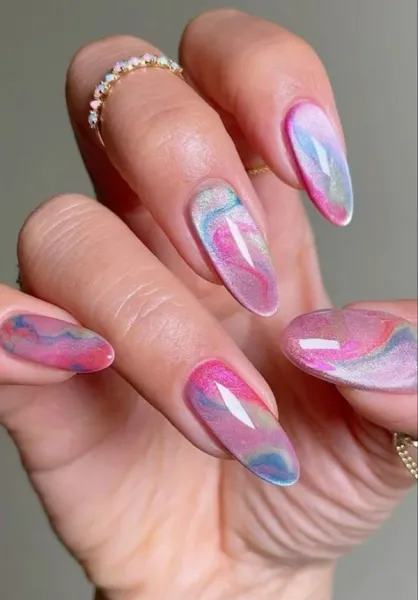  37 عکس طرح ناخن ایس