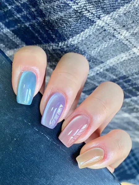  37 عکس طرح ناخن ایس