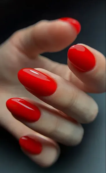  70 عکس ناخن آیس آبنباتی قرمز