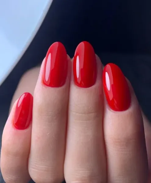  70 عکس ناخن آیس آبنباتی قرمز