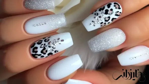 110 عکس طرح ناخن پلنگی